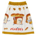 ラップタオル パンどろぼう 60丈マキタオル 60cm丈巻き巻きタオル パンどろぼう 丸眞 サマーレジャー用品 海プール着替えタオル 絵本 マシュマロポップ