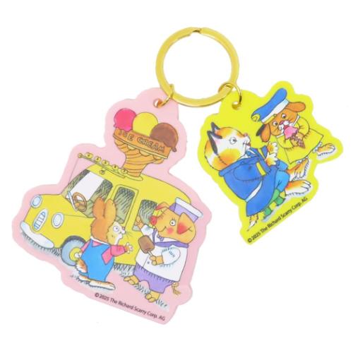 キーリング リチャードスキャリー カラーアクリルキーホルダー アイスクリーム スモールプラネット ア..