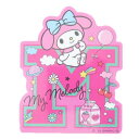ダイカットシール マイメロディ キャラクターステッカー M サンリオ スモールプラネット ダイカットビニールステッカー デコシール 耐水性 メール便可 マシュマロポップ(3)