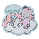 ダイカットシール マイメロディ キャラクターステッカー ニャニィニュニェニョン リラックス サンリオ スモールプラネット ダイカットビニールステッカー デコシール 耐水性 メール便可 マシュマロポップ