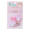 ヘアアクセ マイメロディ ファンシーぱっちん5 2個セット サンリオ ユニック 前髪クリップ メール便可 マシュマロポップ