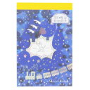 メモ帳 宮沢賢治星の銀河 銀河鉄道の夜 木野瀬印刷 事務用品 かわいい メール便可 マシュマロポップ
