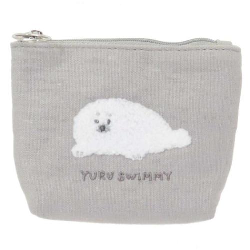 ミニポーチ ゆるすいみー ティッシュポーチ あざらし クーリア ポケットティッシュケース かわいい メ..