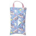 ティッシュカバー クレヨンしんちゃん 合皮ティッシュボックスケース しんのすけ&シロ PU スモールプラネット ティッシュケース アニメ マシュマロポップ
