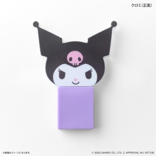 鏡 クロミ キャラスティックミラー サンリオ カルチュア エンタテインメント スマホアクセ スライドミラー メール便可 マシュマロポップ