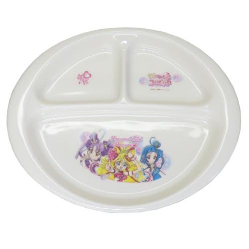 キッズ食器 キミとアイドルプリキュア ランチ皿 金正陶器 女の子 子ども 子供 アニメ マシュマロポップ