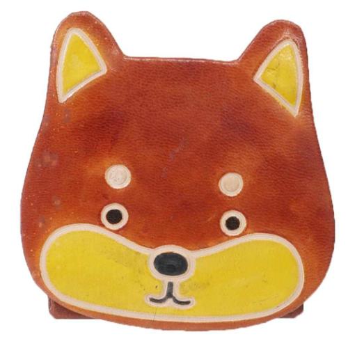 小銭入れ ヤンピーコインケース シバイヌ いぬ トモコーポレーション コインパース 山羊革 メール便可 ..