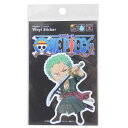 ダイカットシール ワンピース ビニールステッカー ゾロ SD 少年ジャンプ ゼネラルステッカー デコステッカー 耐水耐光 アニメメール便可 マシュマロポップ