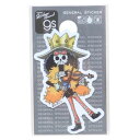 ビニールシール ワンピース ダイカットミニステッカー ブルック SD 少年ジャンプ ゼネラルステッカー 耐水耐光 デコステッカー アニメメール便可 マシュマロポ...