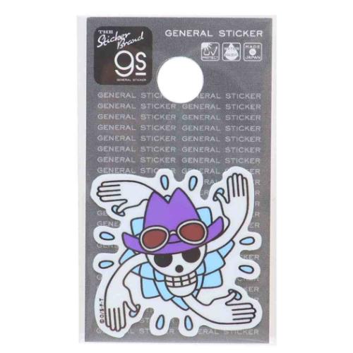 ビニールシール ワンピース ダイカットミニステッカー ロビン海賊旗 少年ジャンプ ゼネラルステッカー 耐水耐光 デコステッカー アニメメール便可 マシュマロポッ...