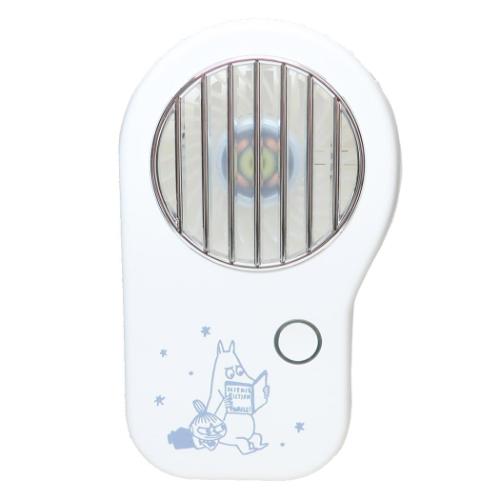 携帯用扇風機 ムーミン 首掛けハンズフリーファン ONE DAY 北欧 カミオジャパン 熱中症対策 マシュマロ..