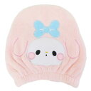 ヘアドライタオル帽子 サンリオ もちぱん キャップタオル マイメロディ サンリオ カミオジャパン お風呂上り 海プール用品 メール便可 マシュマロポップ