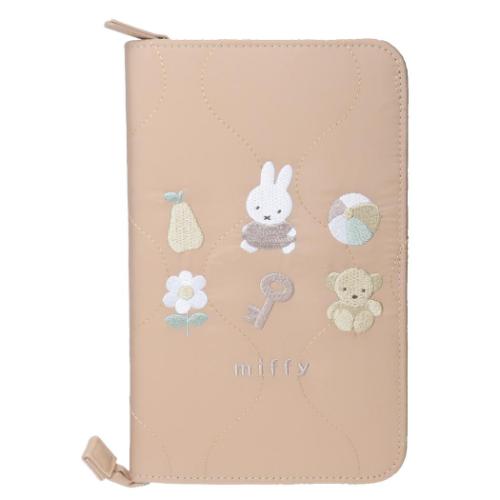 母子手帳ケース ミッフィー フリーケース BE ディックブルーナ マリモクラフト おくすり手帳 お薬手帳 旅行 パスポートケース 絵本メール便可 マシュマロポップ