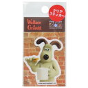 ビニールシール ウォレスとグルミット ダイカットクリアミニステッカー コーヒー02 ゼネラルステッカー 耐水耐光 デコステッカー メール便可 マシュマロポップ
