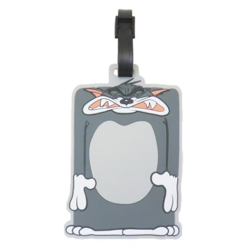 ネームプレート トムとジェリー ネームタグ トム ワーナーブラザース 丸眞 荷物タグ 目印 メール便可 ..