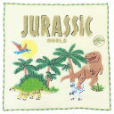 ミニタオル ジュラシックワールド シャーリングハンカチタオル ふんわりダイナソー 恐竜 丸眞 汗拭きタオル 映画メール便可 マシュマロポップ