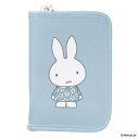マルチポーチ ミッフィー マルチケース MIFFY BLUE FLOWER ブルー ディックブルーナ エフエービージャパン カード収納 お薬手帳収納 絵本メール...