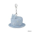キーリング ミッフィー ハットチャーム MIFFY BLUE FLOWER ブルー ディックブルーナ エフエービージャパン バッグチャーム 絵本 マシュマロポッ...