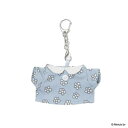 キーリング ミッフィー Tシャツ型チャーム MIFFY BLUE FLOWER ブルー ディックブルーナ エフエービージャパン バッグチャーム 絵本メール便可 ...