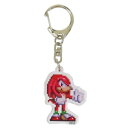 キーリング ソニック ザ ヘッジホッグ アクリルキーホルダー ナックルズ 立ち スモールプラネット アクキー メール便可 マシュマロポップ
