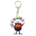 キーリング ソニック ザ ヘッジホッグ アクリルキーホルダー エッグマン 立ち スモールプラネット アクキー メール便可 マシュマロポップ