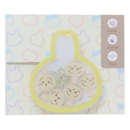 スマホアクセ ちいかわ シャカシャカPOCOPOCO うさぎ グルマンディーズ スマホスタンド メール便可 マシュマロポップ