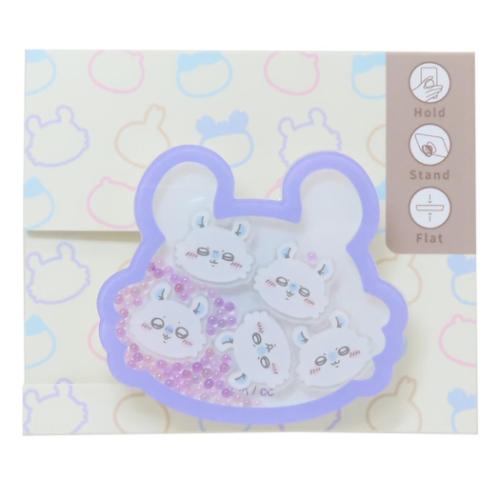 スマホアクセ ちいかわ シャカシャカPOCOPOCO モモンガ グルマンディーズ スマホスタンド メール便可 マシュマロポップ