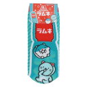 女性用靴下 森永ラムネ レディースソックス ジャガード しゅうチュー&ラムねこ ビッグシルエット お菓子パッケージ ジェイズプランニング かわいい メール便可 ...