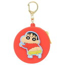 ミニポーチ クレヨンしんちゃん ぷっくりシリコンミニポーチ ユニック 小物入れ アニメメール便可 マシュマロポップ