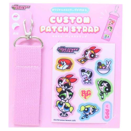 オリジナルストラップ パワーパフガールズ カスタムパッチストラップ ガールズ ティーズファクトリー ..