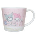 マグカップ マイメロディ&クロミ 磁器製マグ マイメロディ50th&クロミ20th ピンク サンリオ 金正陶器 プレゼント ギフト 食器 マシュマロポップ