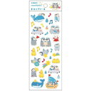 シールシート 吉田麻乃 ドロップシール ペンギン クローズピン 手帳デコ デコシール DECOシール メール便可 マシュマロポップ
