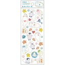 シールシート 吉田麻乃 ドロップシール アザラシ クローズピン 手帳デコ デコシール DECOシール メール便可 マシュマロポップ
