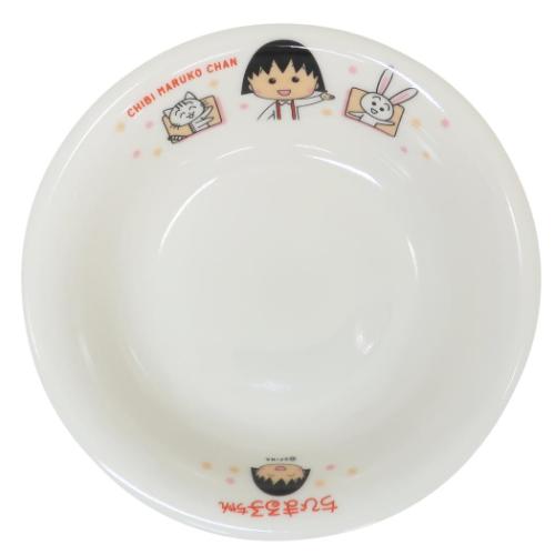 中皿 ちびまる子ちゃん フルーツ皿 金正陶器 食器 アニメ マシュマロポップ