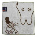 ミニタオル ミッフィー ジャガードハンカチタオル miffyx鳥獣戯画 にゃーに? ディックブルーナ マリモクラフト 汗拭きタオル 絵本メール便可 マシュマロポップ