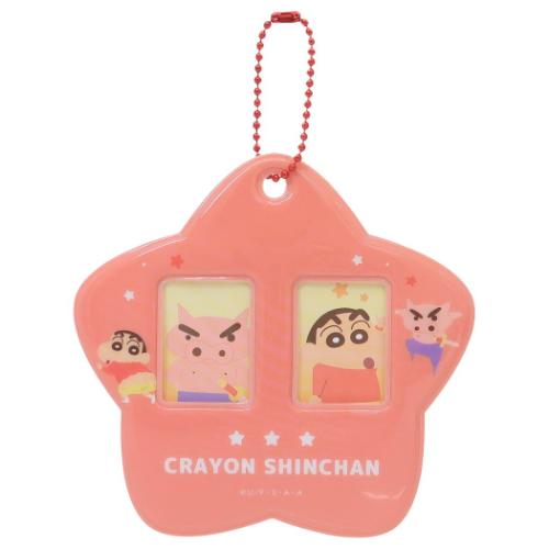キーリング クレヨンしんちゃん よくばりフォトホルダー しんちゃん&ぶりぶりざえもん ティーズファクトリー 推し活 アニメメール便可 マシュマロポップ キーリング クレヨンしんちゃん よくばりフォトホルダー しんちゃん&ぶりぶりざえもん ティーズファクトリー 推し活 アニメメール便可 マシュマロポップ
