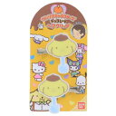 ヘアアクセ ポムポムプリン ヘアクリップ 2個セット Vol.2 サンリオキャラクターズチョコレート サンリオ バンダイ 前髪クリップ メール便可 マシュマロポップ