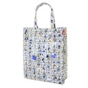 トートバッグ スヌーピー IP A4 Lami Peanuts-0L ラミネート生地A4トート 75th BLOCK ピーナッツ ルートート 手提げかばん マシ...