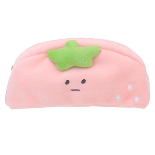 ペンポーチ ジューシーなにんじんとなかまたち ぬいぐるみBOXペンケース いちご カミオジャパン 筆箱 ..