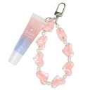 コスメ雑貨 リップグロス PINK カミオジャパン ピーチのかおり バッグチャーム メール便可 マシュマロポップ
