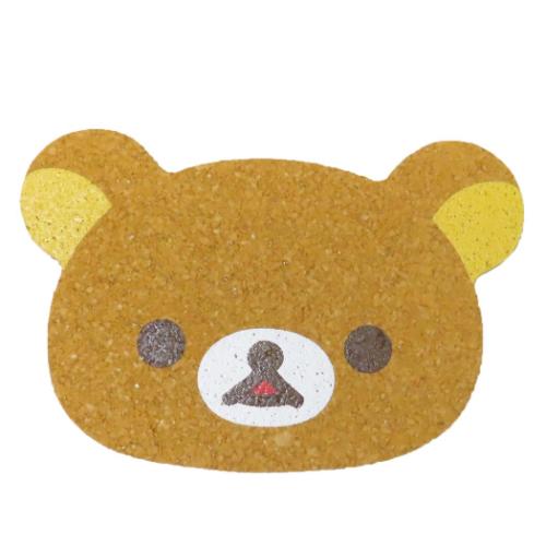 リラックマ テーブルウェア ダイカットコースター リラックマフェイスC サンエックス ナガノファクトリー コップ敷き コップ置き キャラクター グッズ メール便...