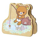 リラックマ クリップ ダイカットメモスタンド C 釣り サンエックス ナガノファクトリー 事務用品 メモ立て キャラクター グッズ メール便可 シネマコレクショ...