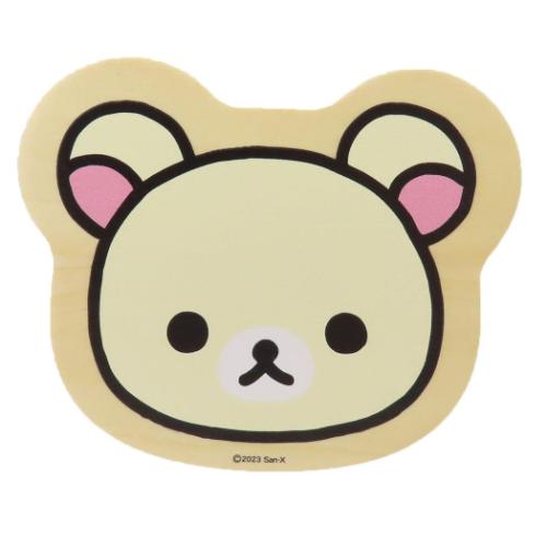 リラックマ クリップ ビッグウッドクリップ コリラックマフェイス サンエックス ナガノファクトリー 事務用品 キャラクター グッズ メール便可 シネマコレクショ...