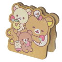 リラックマ クリップ ダイカットメモスタンド いちごないちにち サンエックス ナガノファクトリー 事務用品 メモ立て キャラクター グッズ メール便可 シネマコ...