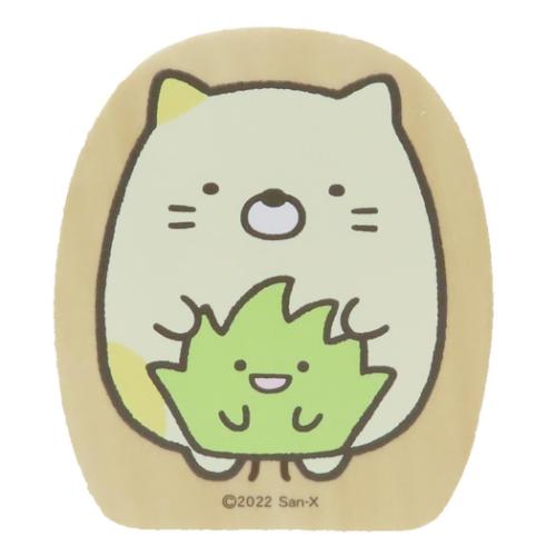 すみっコぐらし クリップ ビッグウッドクリップ ねこ サンエックス ナガノファクトリー 事務用品 キャラクター グッズ メール便可 シネマコレクション