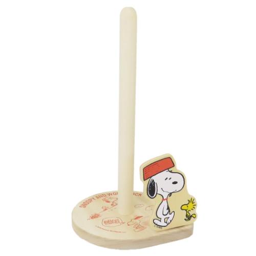 スヌーピー キッチン雑貨 キッチンペーパーホルダー スヌーピー&ウッドストック ピーナッツ ナガノファクトリー 置き型 キャラクター グッズ メール便可 シネマ...