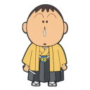 磁石 クレヨンしんちゃん ラバーマグネット 日本アートシリーズ ボーちゃん エスケイジャパン かわいい アニメメール便可 マシュマロポップ