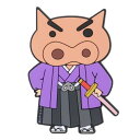 磁石 クレヨンしんちゃん ラバーマグネット 日本アートシリーズ ぶりぶりざえもん エスケイジャパン かわいい アニメメール便可 マシュマロポップ