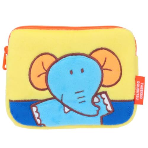ミニポーチ たべっ子どうぶつ ミニティッシュポーチ2 ぞう ギンビス エスケイジャパン 小物入れ ティッ..