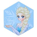 ダイカットシール アナと雪の女王x中川翔子 キャラクターステッカー フローズンアートコレクション エルサ ディズニー スモールプラネット ダイカットビニールステッカー デコシール 耐水性 メール便可 マシュマロポップ